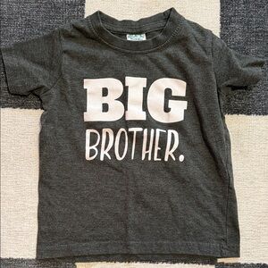 Big Brother Graphic Tee - Charcoal